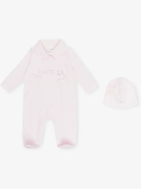 La Perla Kids 로고 장식 바디수트 세트