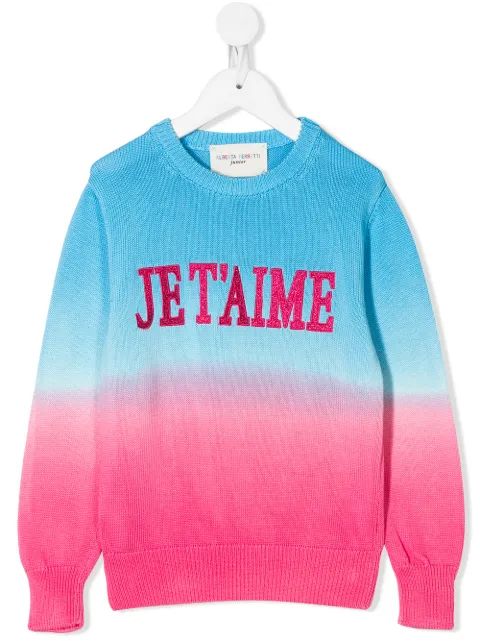 Alberta Ferretti Kids 제트엠 점퍼