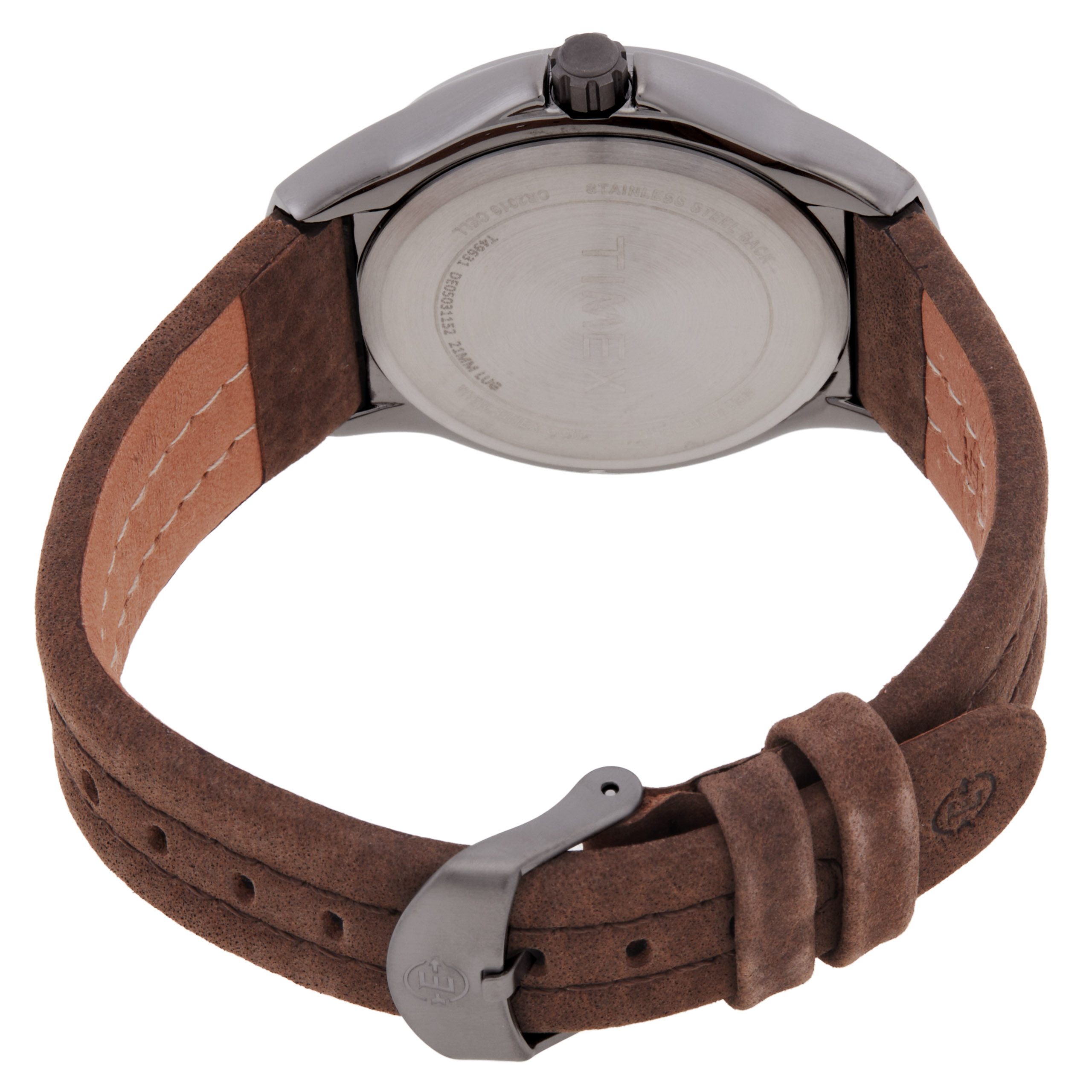 TIMEX 필드 쿼츠 블랙 다이얼 남성 시계 T49631