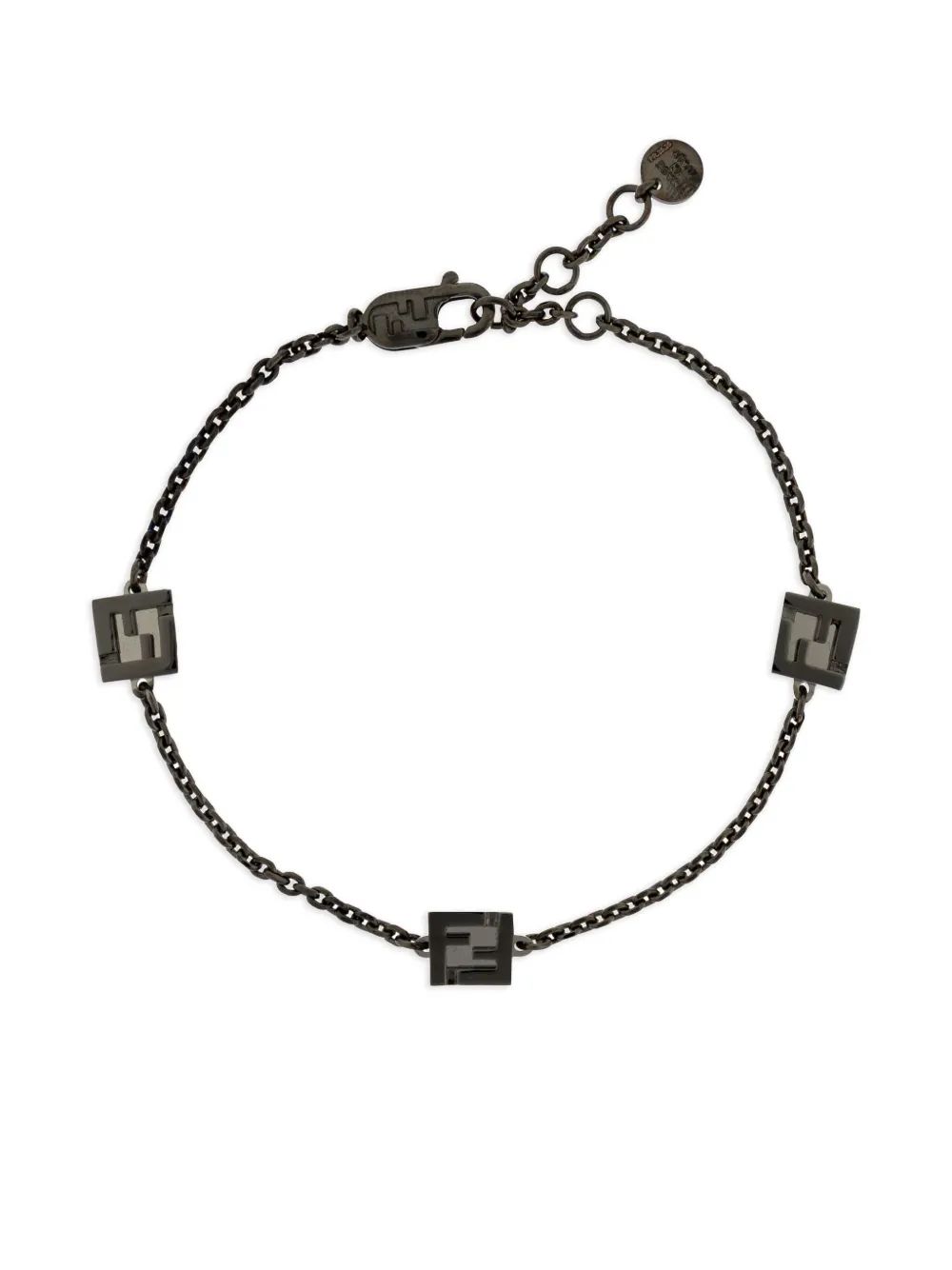 FENDI 스퀘어 참 체인 팔찌