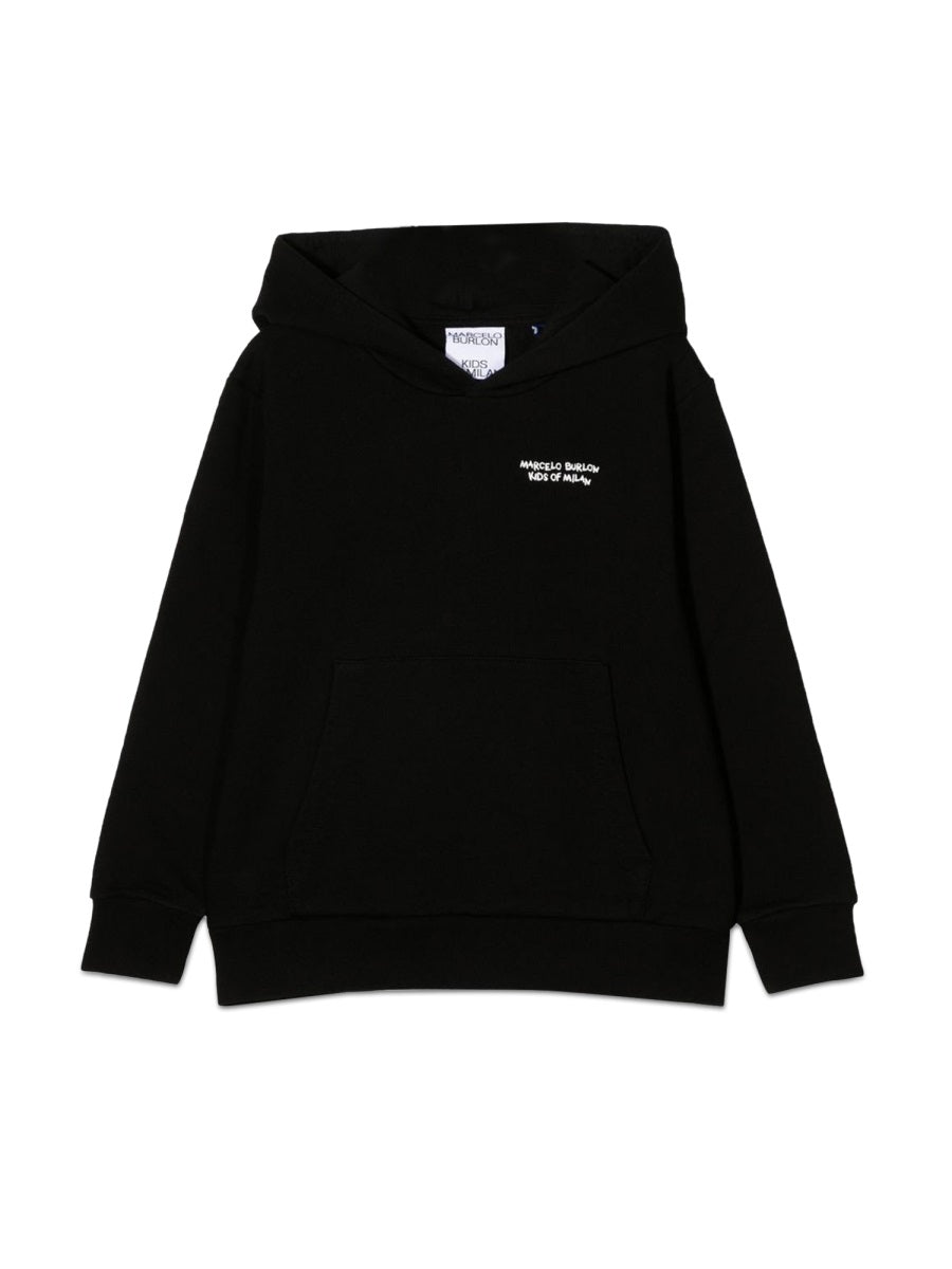 Marcelo Burlon Kids 마르셀로 불론 카운티 오브 밀란 미니 윙스 후드티
