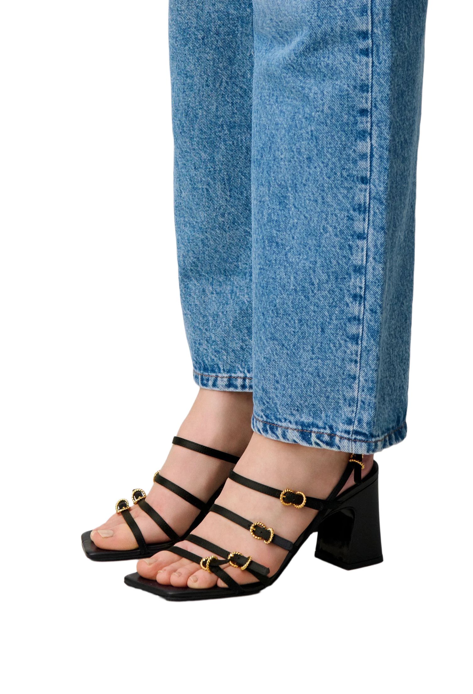 Claudie Pierlot  새틴 힐 샌들