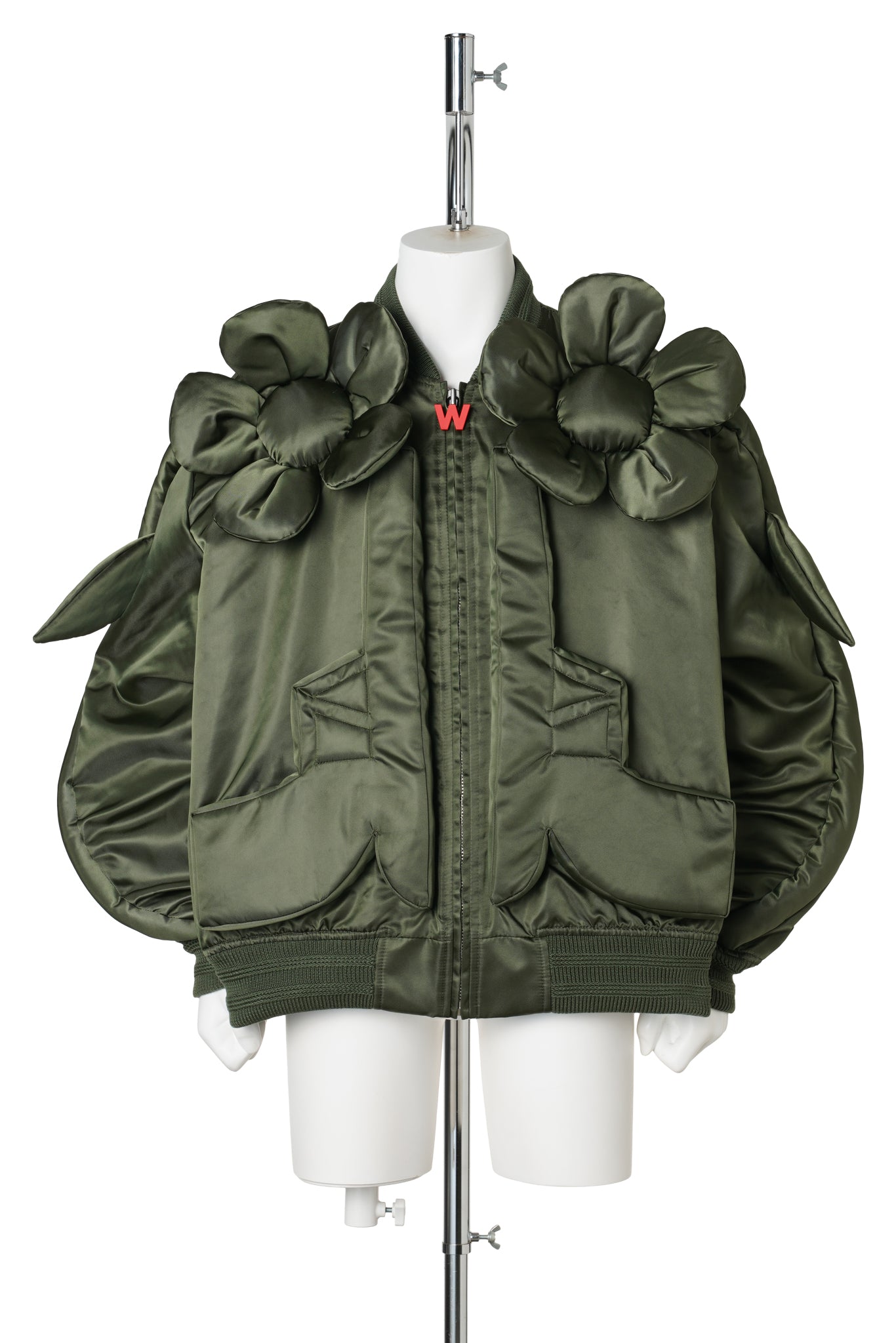 Walter Van Beirendonck 플라워 파워 오버사이즈 봄버 자켓