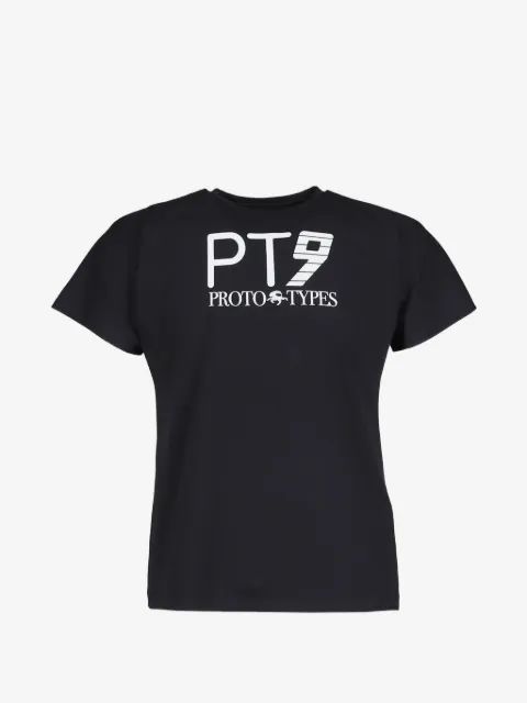 PROTOTYPES PT9 프린트 크루넥 티셔츠