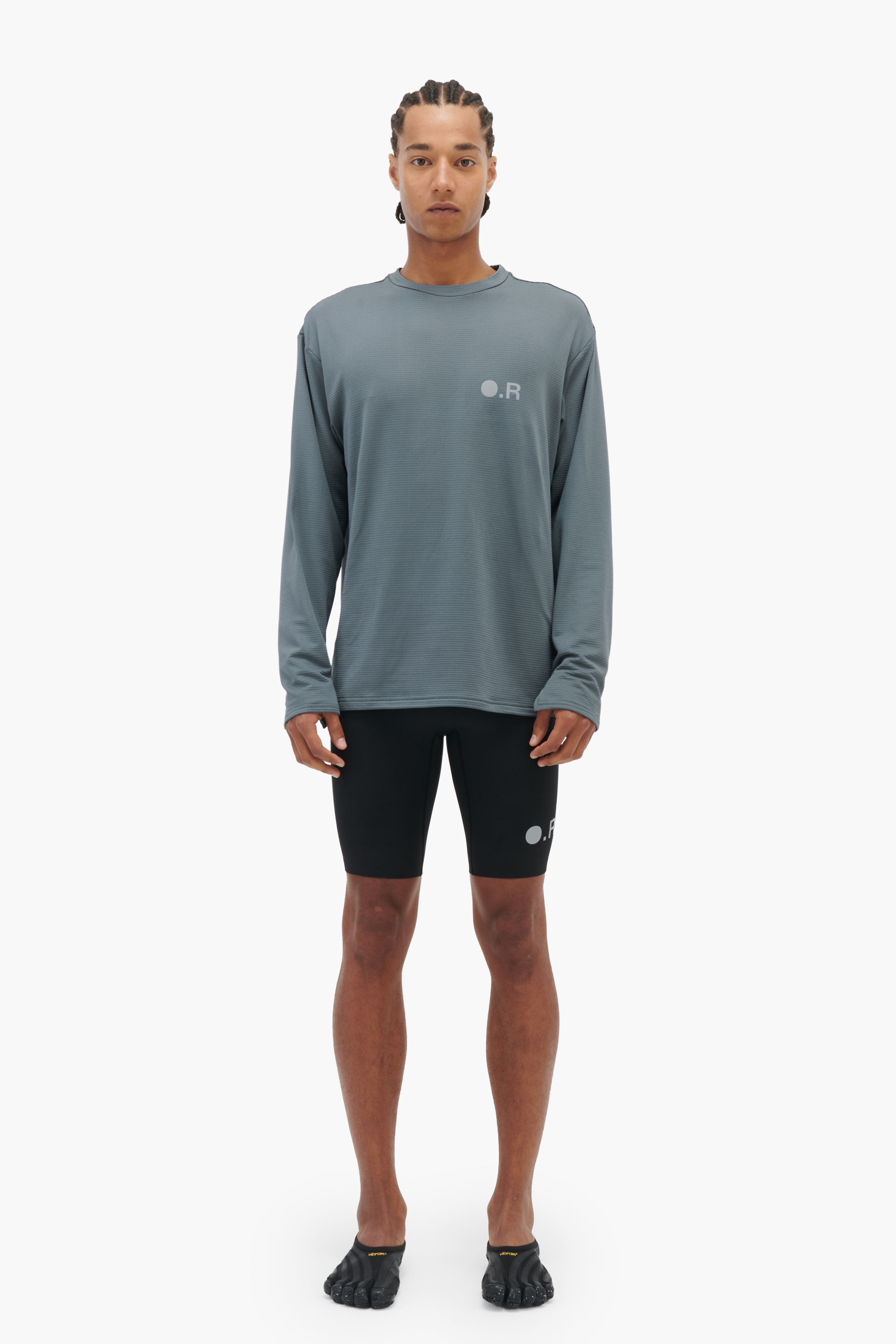 OPTIMISTIC RUNNERS 오르 숏 타이츠 블랙