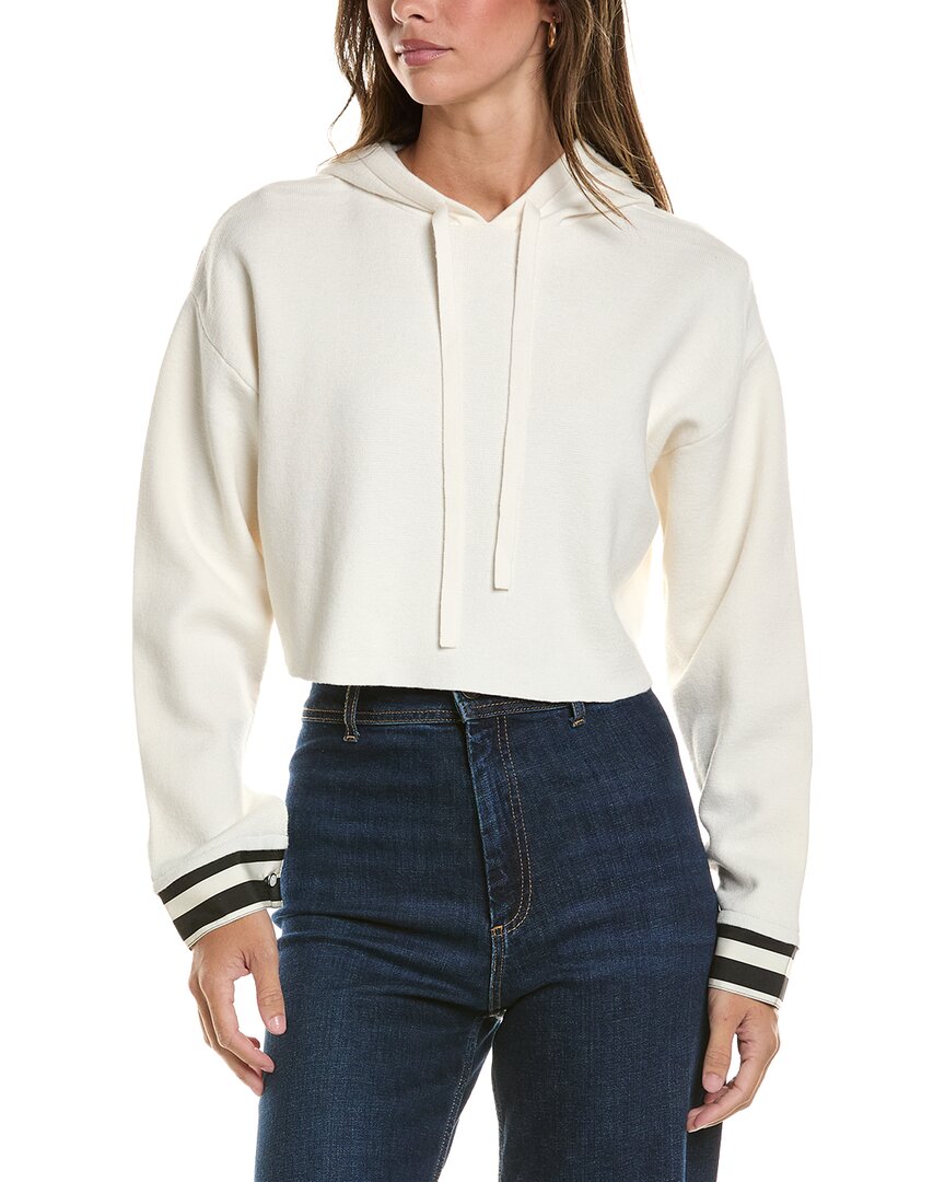 3.1 PHILLIP LIM 크롭 울 혼합 후드티
