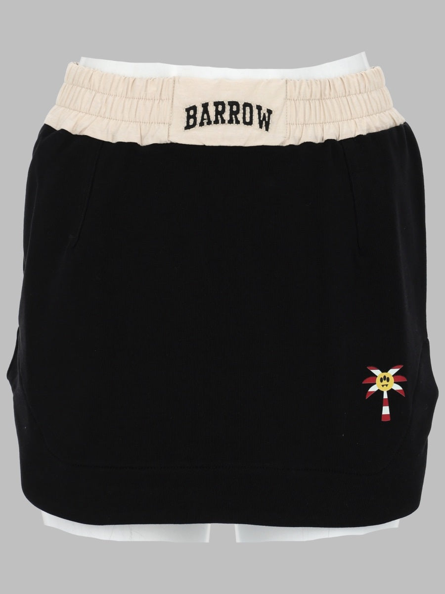 BARROW 바로우 코튼 미니 스커트