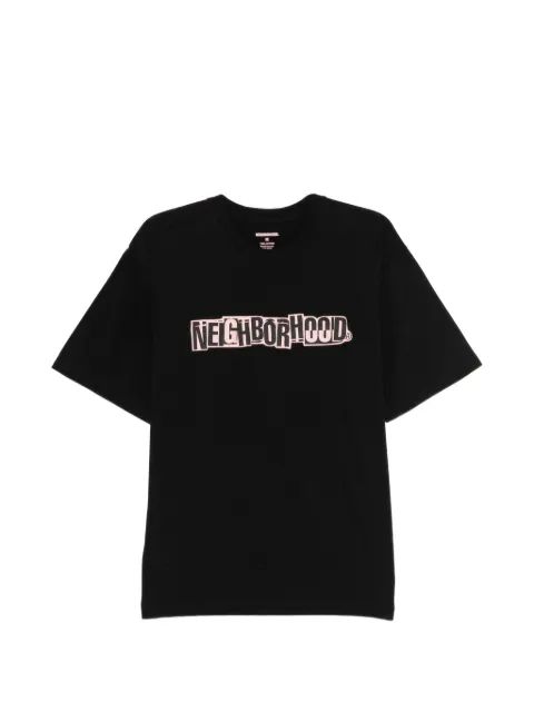 NEIGHBORHOOD 로고 프린트 티셔츠