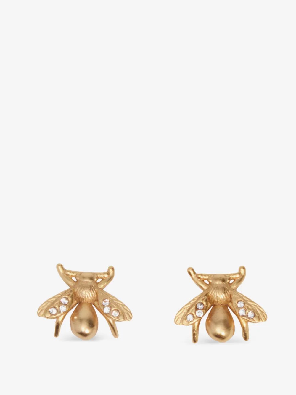 Bimba Y Lola 크리스탈 포인트 골드 귀걸이
