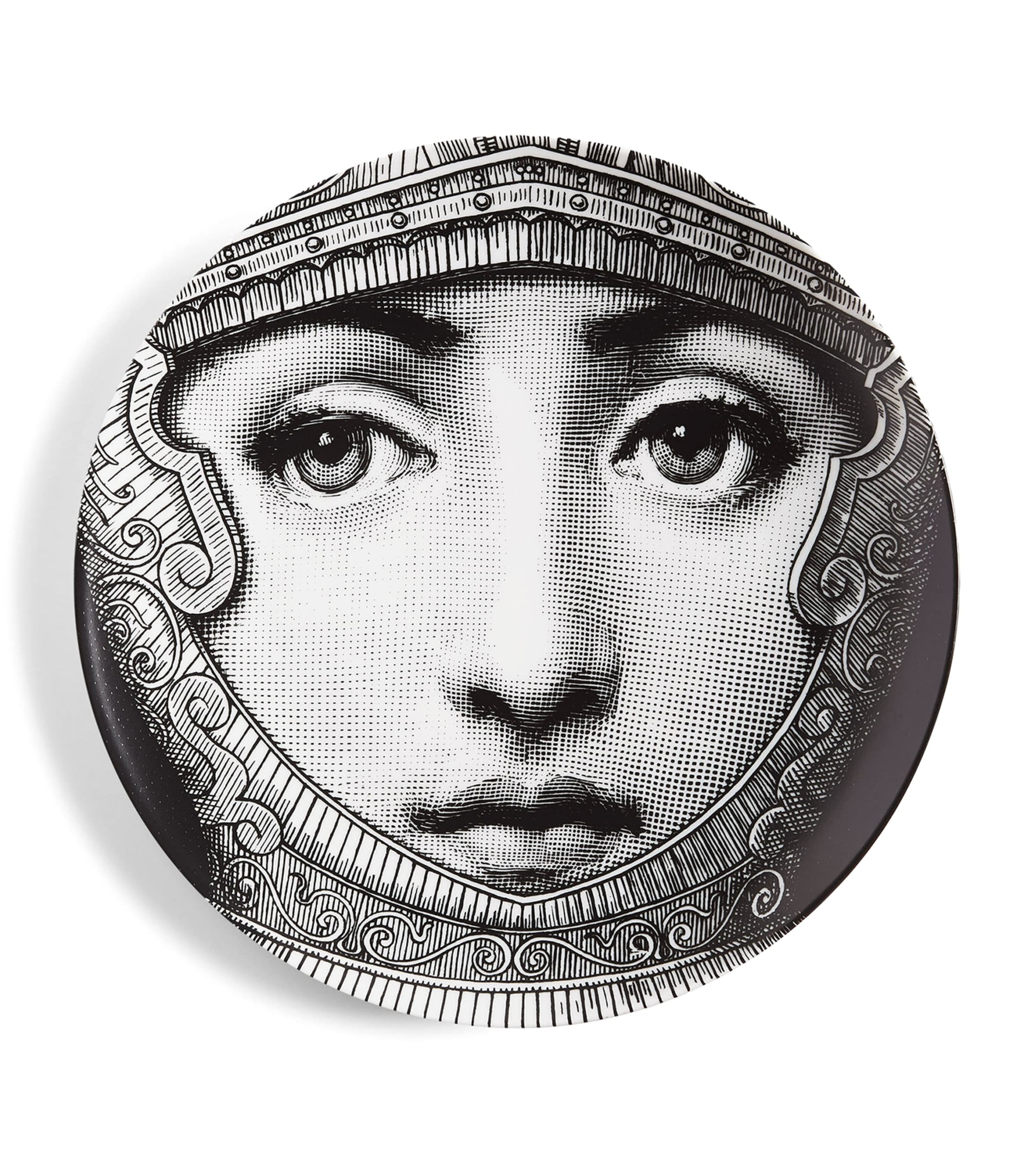 Fornasetti 테마 에 바리아지오니 No. 95 월 플레이트 26cm