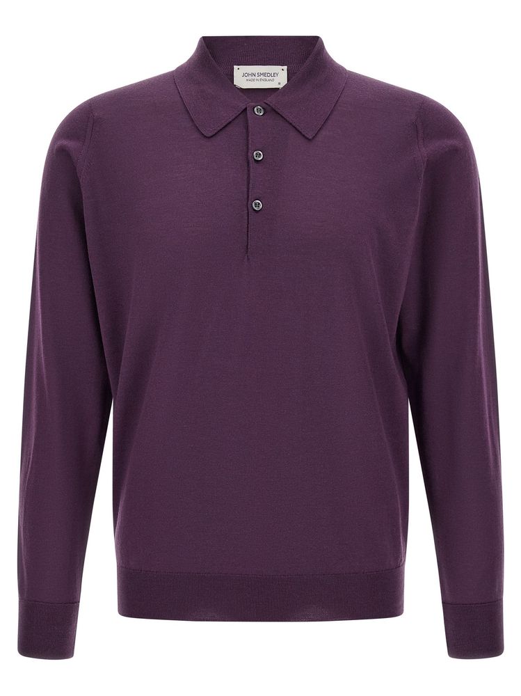 JOHN SMEDLEY 도셋 롱슬리브 폴로 셔츠