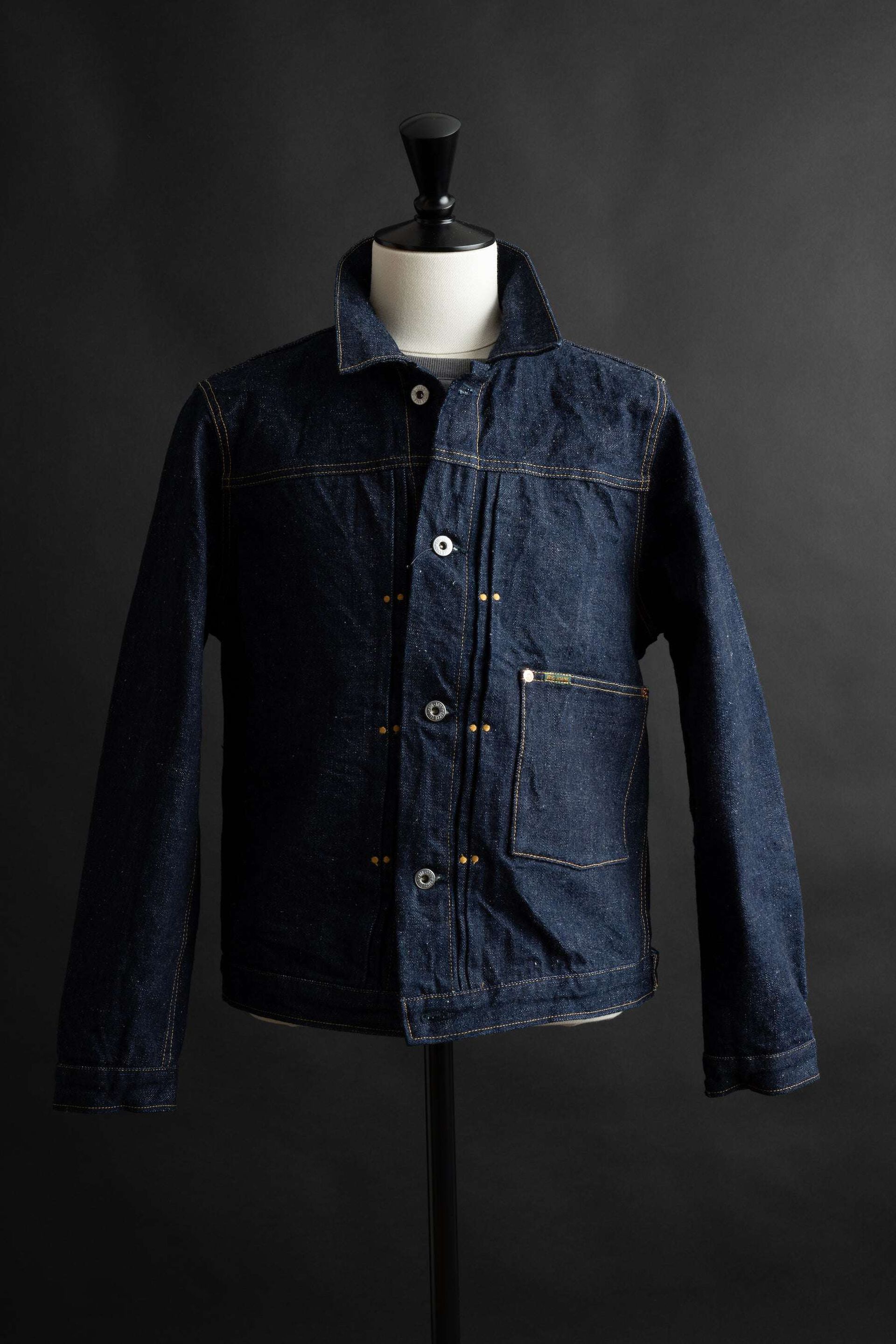 BIG JOHN M6012RC 16oz 그린 라벨 와일드 덕 자켓