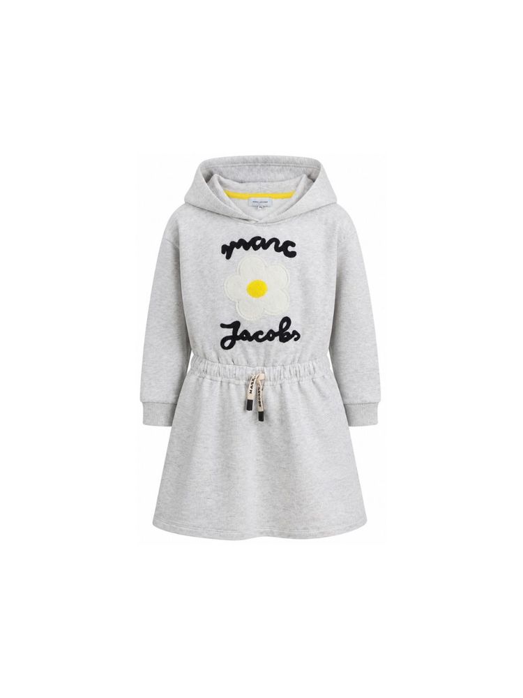 Marc Jacobs Kids 플로럴 모티프 후드 원피스