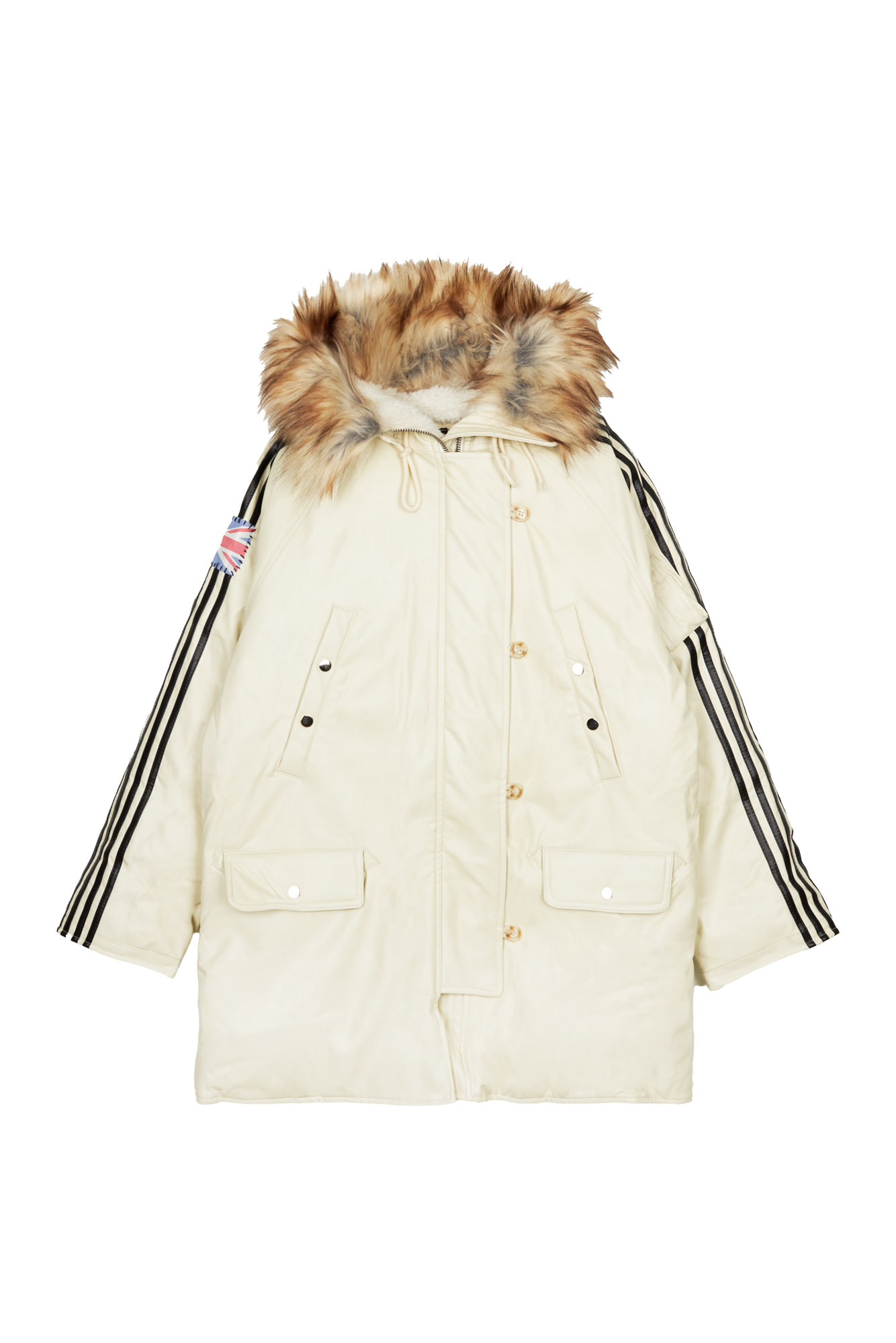 RECKLESSSCHOLARS RECKLESSSCHOLARS x YORI Brit Leather Parka