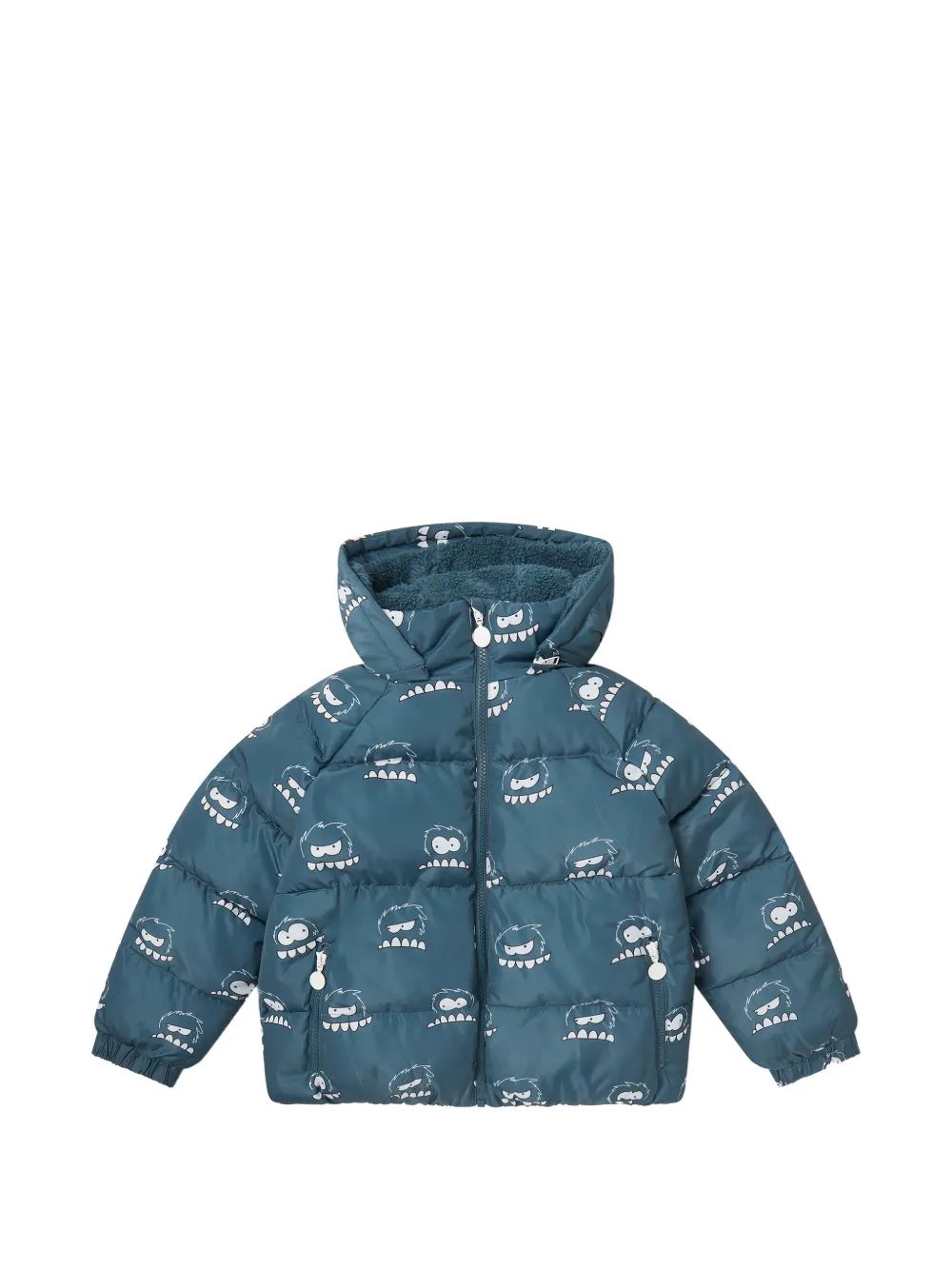 Stella McCartney Kids 몬스터 프린트 패딩 자켓