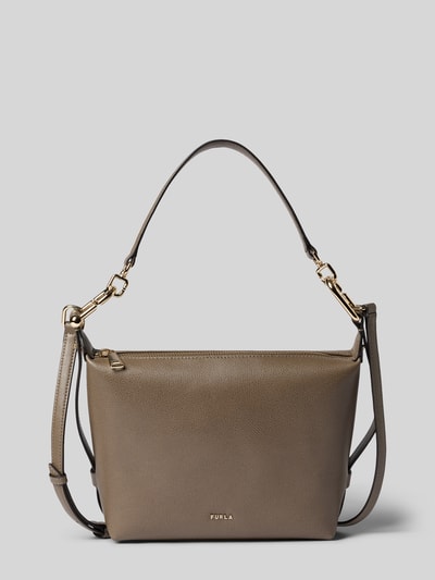 FURLA 톤이 라벨 디테일 호보백