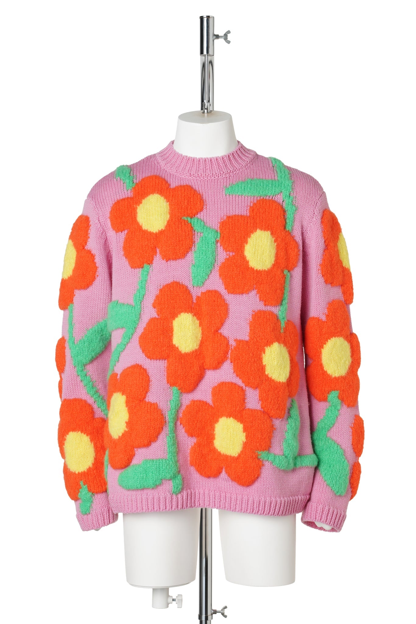 Walter Van Beirendonck 플라워 파워 니트