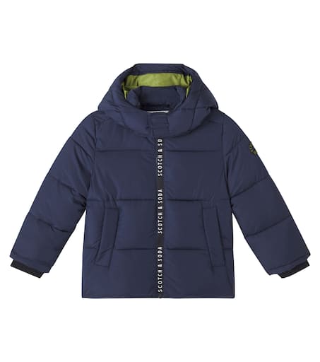 Scotch & Soda Kids 후드 패딩 재킷