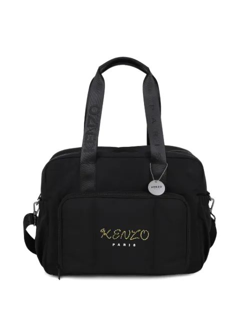 Kenzo Kids 로고 자수 체인지백