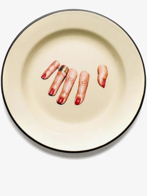 Seletti 에나멜 핑거 플레이트