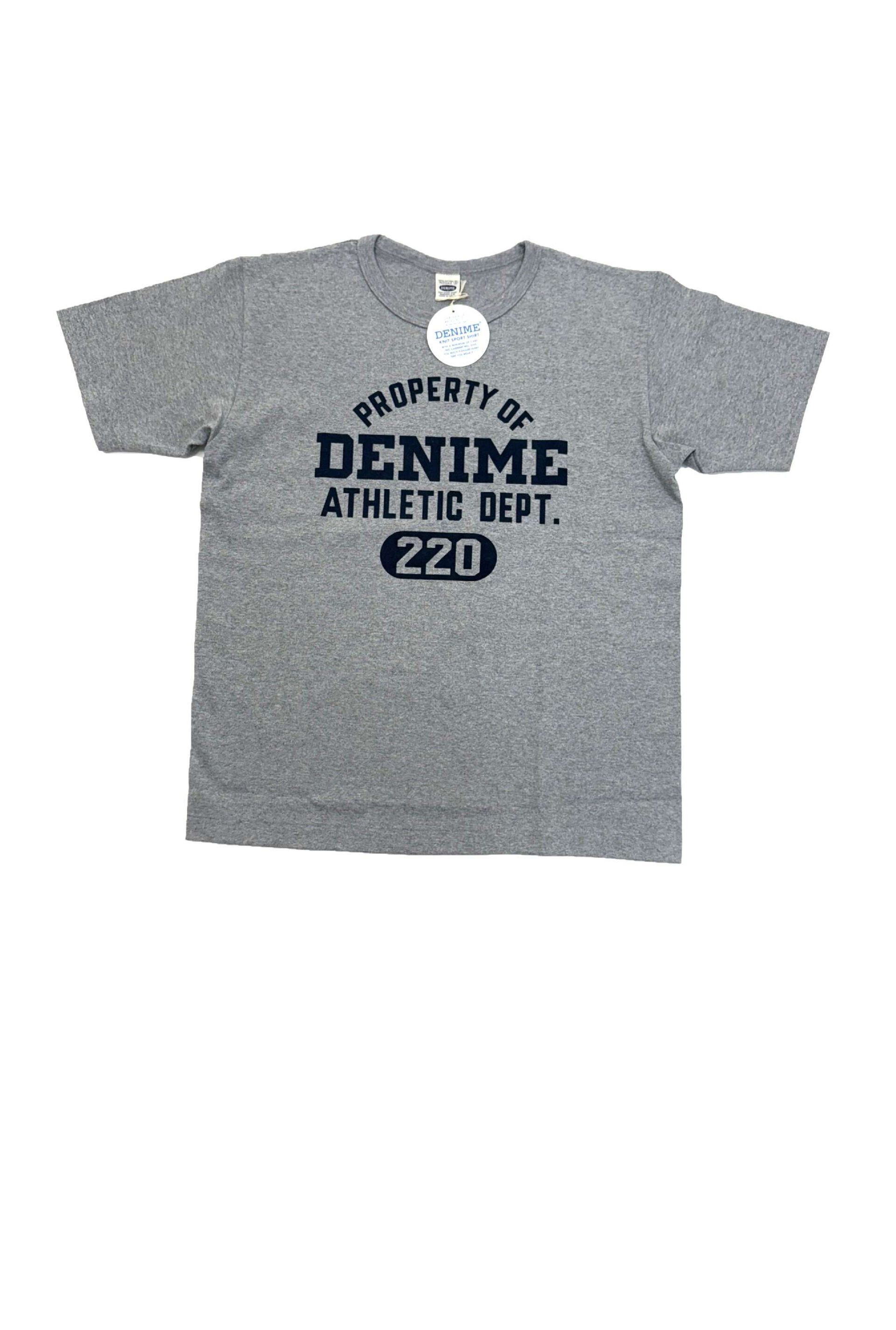 DENIME 롯 272 크루 넥 티셔츠 애슬레틱 부서
