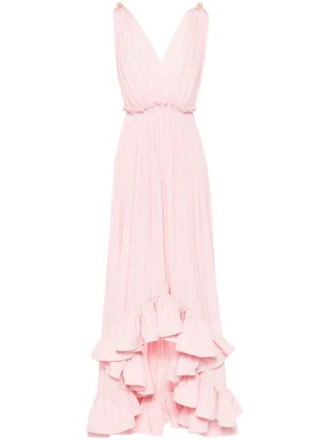 LANVIN 러플드 가운