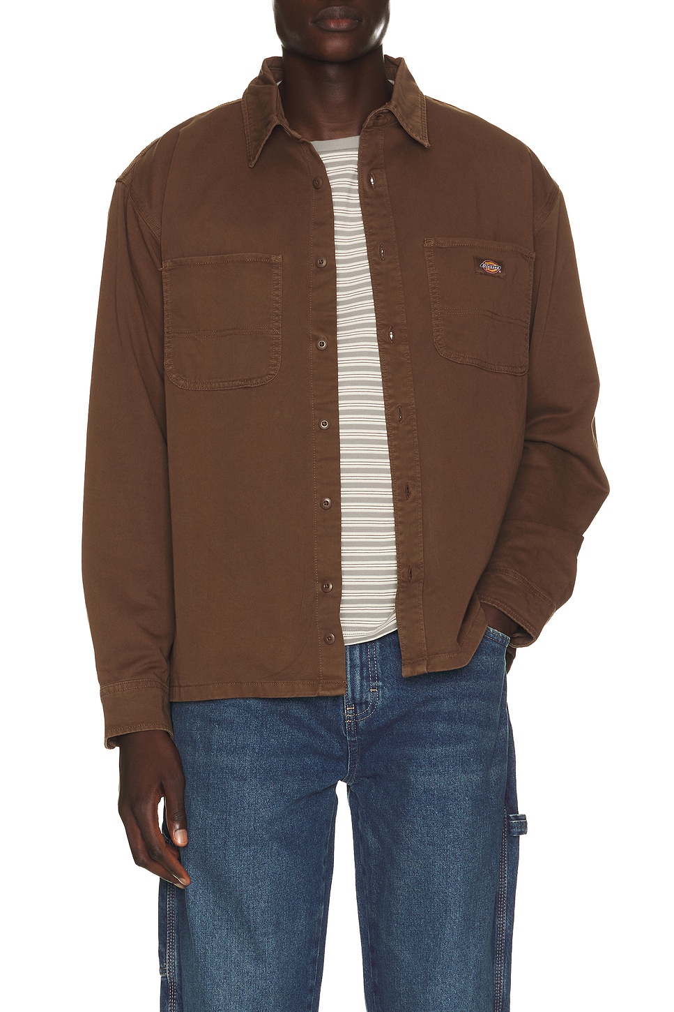 DICKIES 247 가먼트 염색 워크 셔츠
