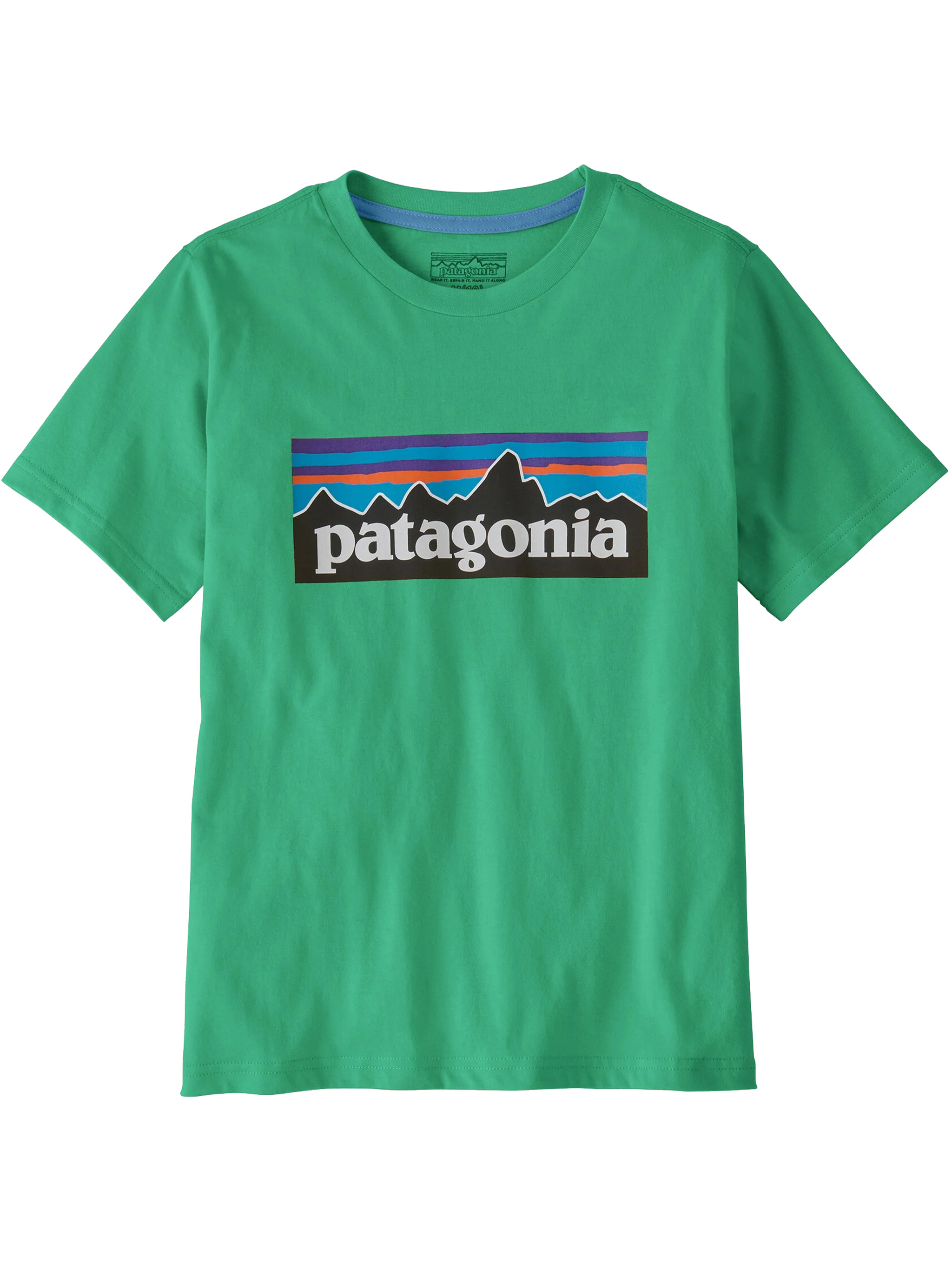 Patagonia Kids P6 로고 티셔츠