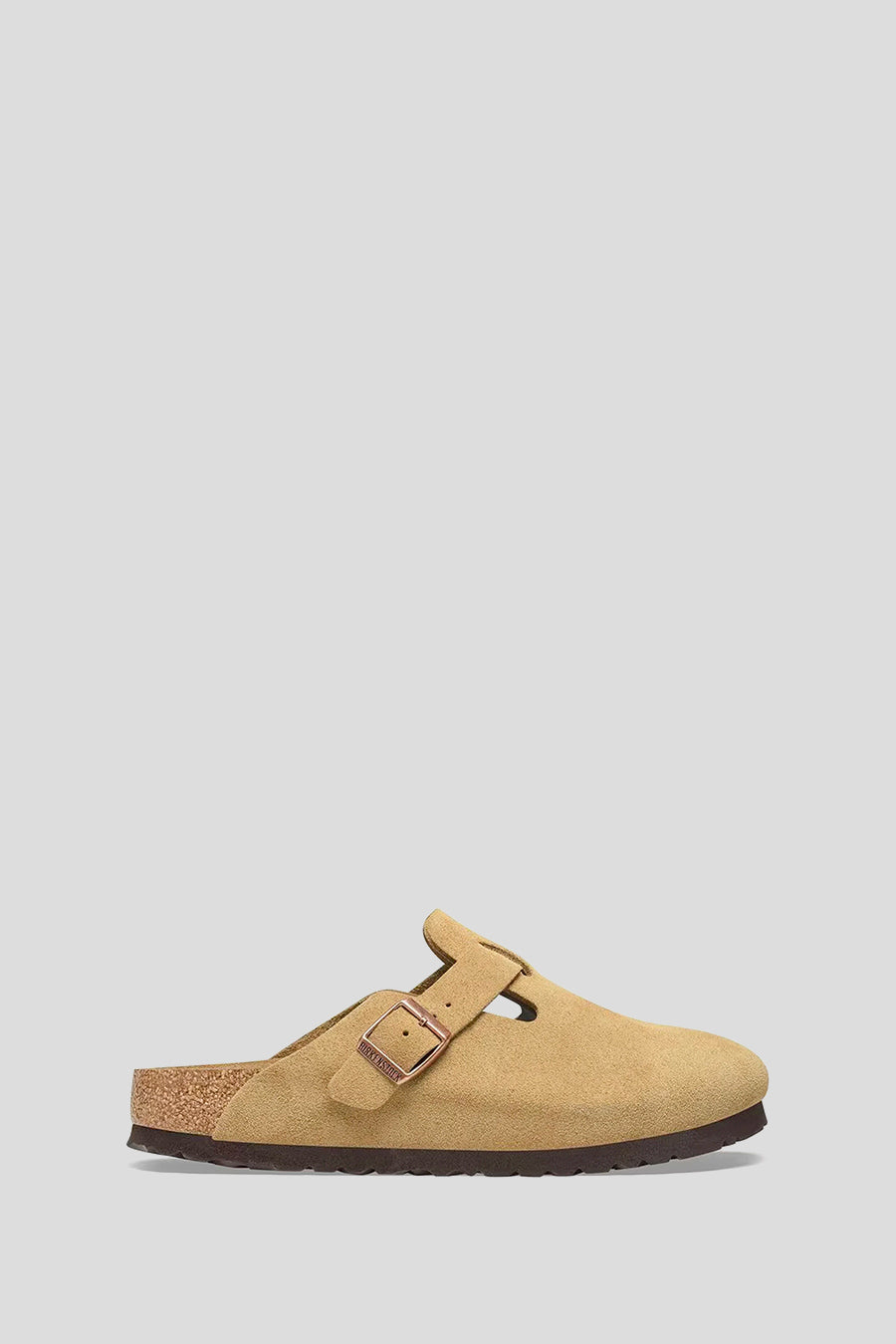 Birkenstock 라떼 크림 보스턴 뮬