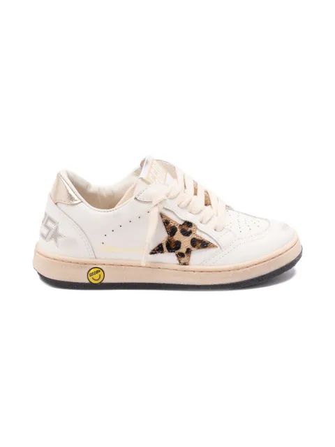 Golden Goose Kids 볼 스타 스니커즈
