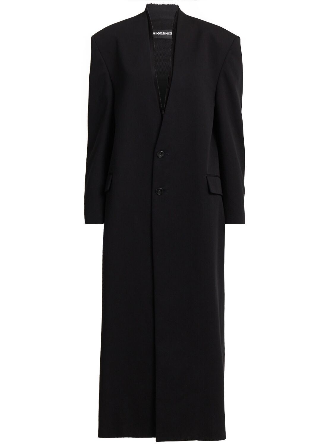 Ann Demeulemeester 스테페 하이 컴포트 칼라리스 코트