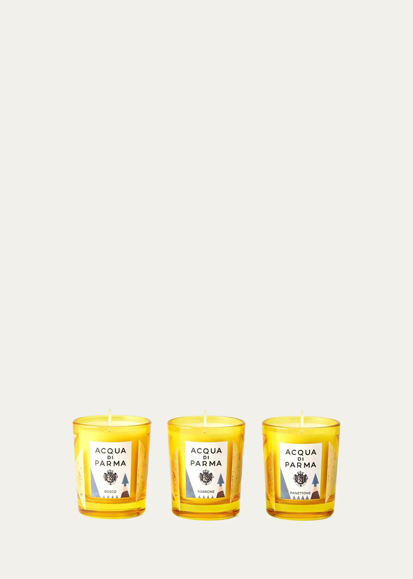 Acqua Di Parma 홀리데이 3피스 향초 세트