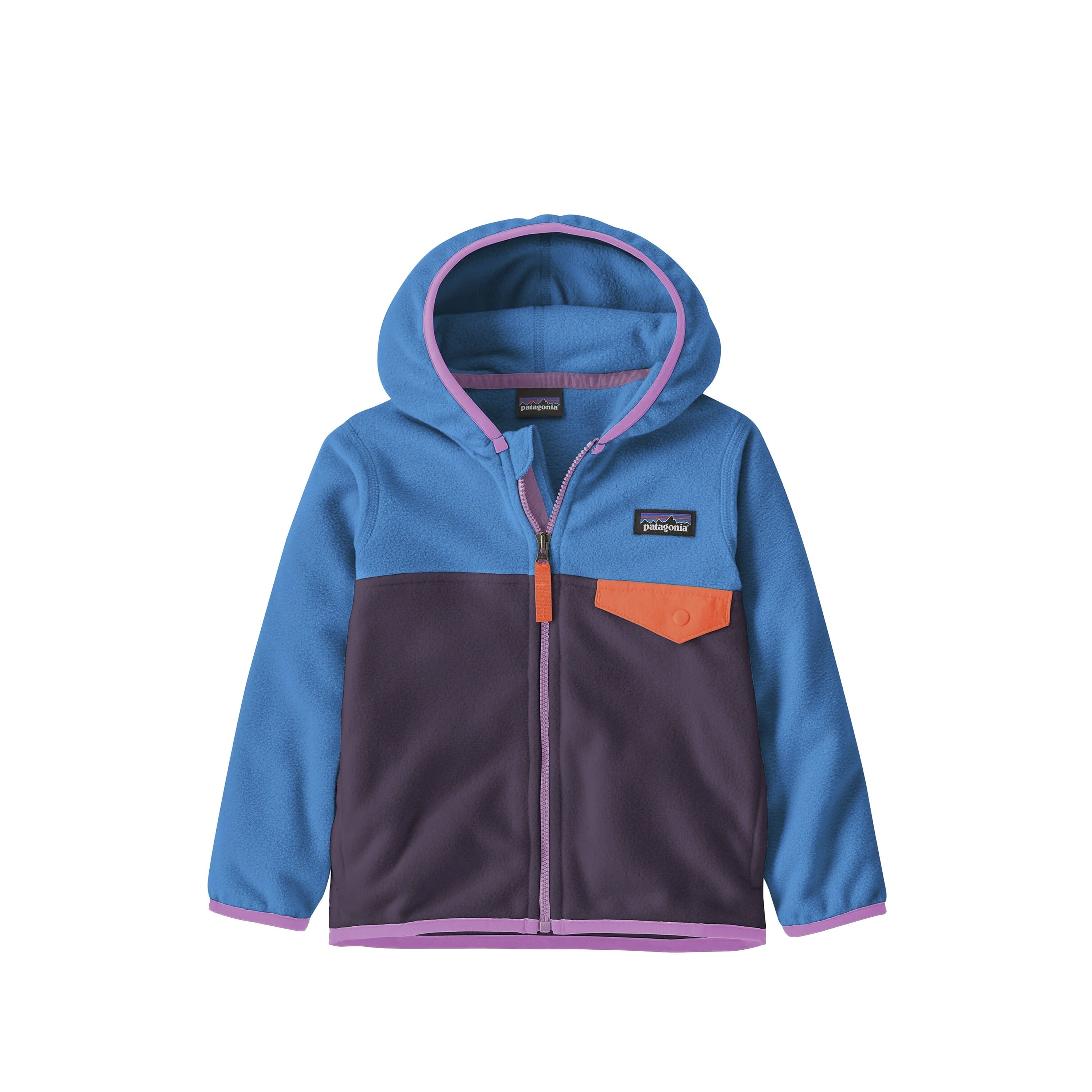 Patagonia Kids 베이비 파타고니아 마이크로 D 스냅-T 플리스 자켓