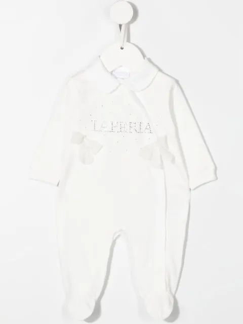 La Perla Kids 로고 장식 아기옷 세트