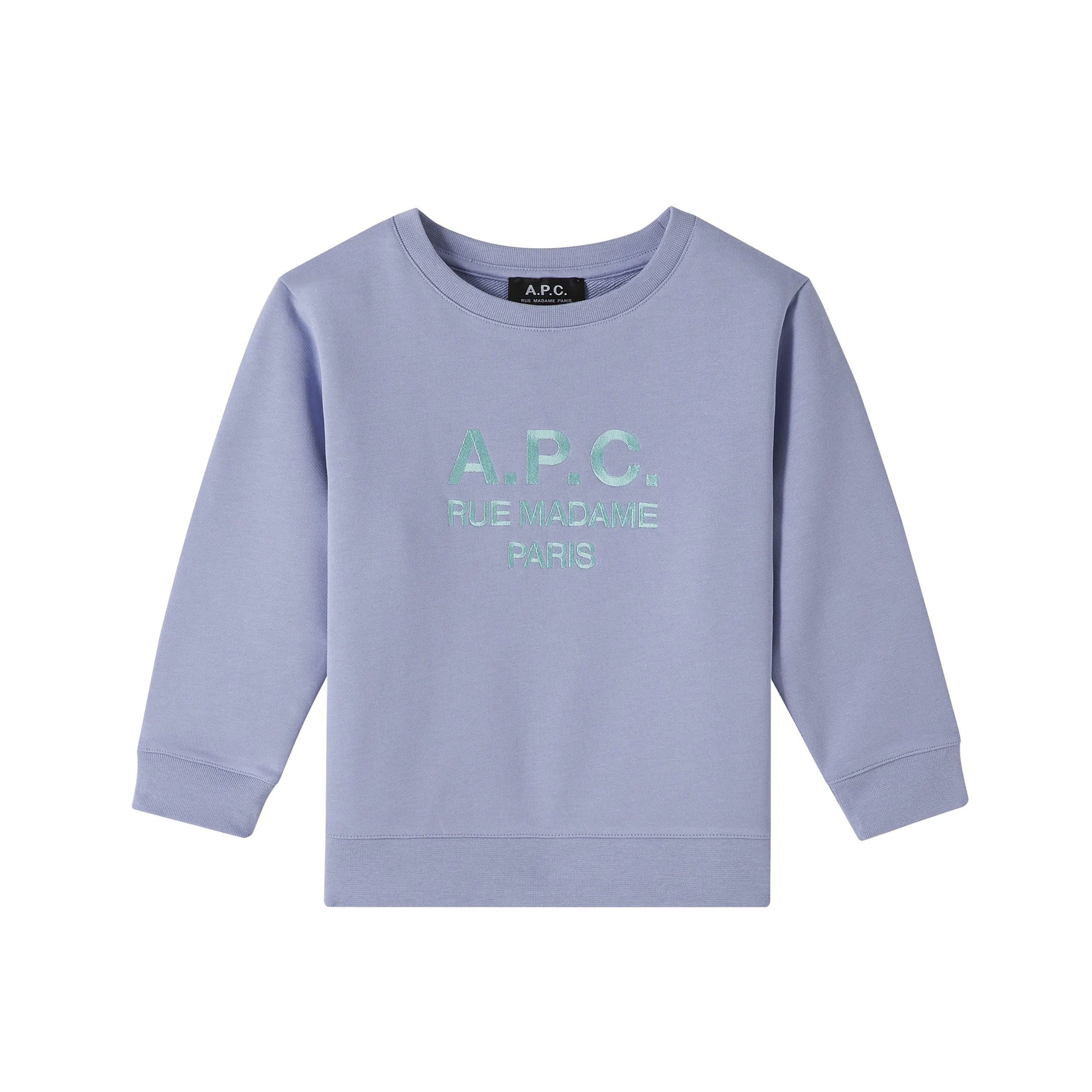 A.P.C. KIDS 키즈 A.P.C. 엘리 크루넥 맨투맨