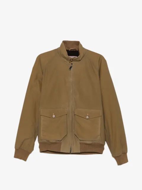 Baracuta G9 왁스드 봄버 자켓