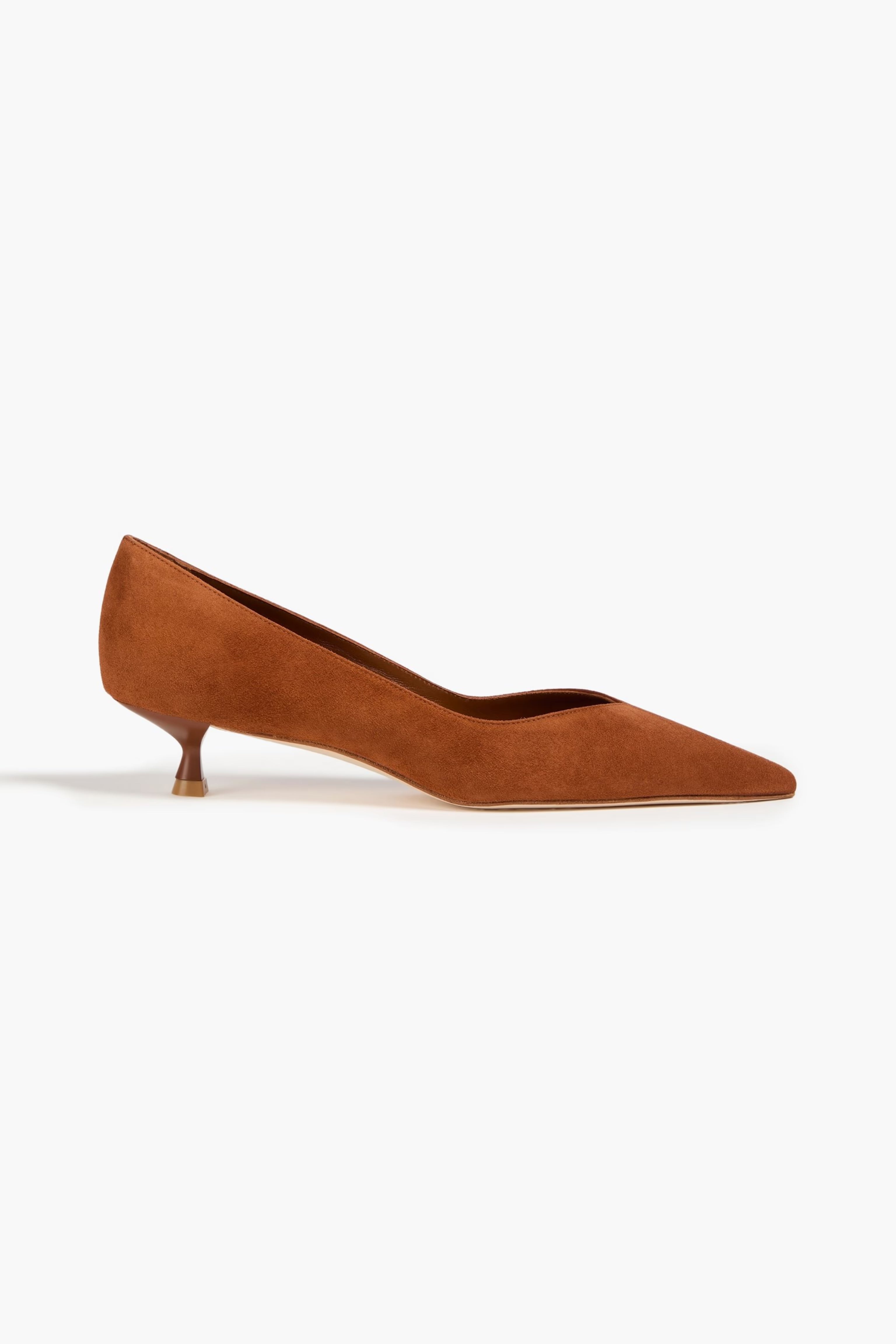 STUART WEITZMAN 에바 35 스웨이드 펌프스