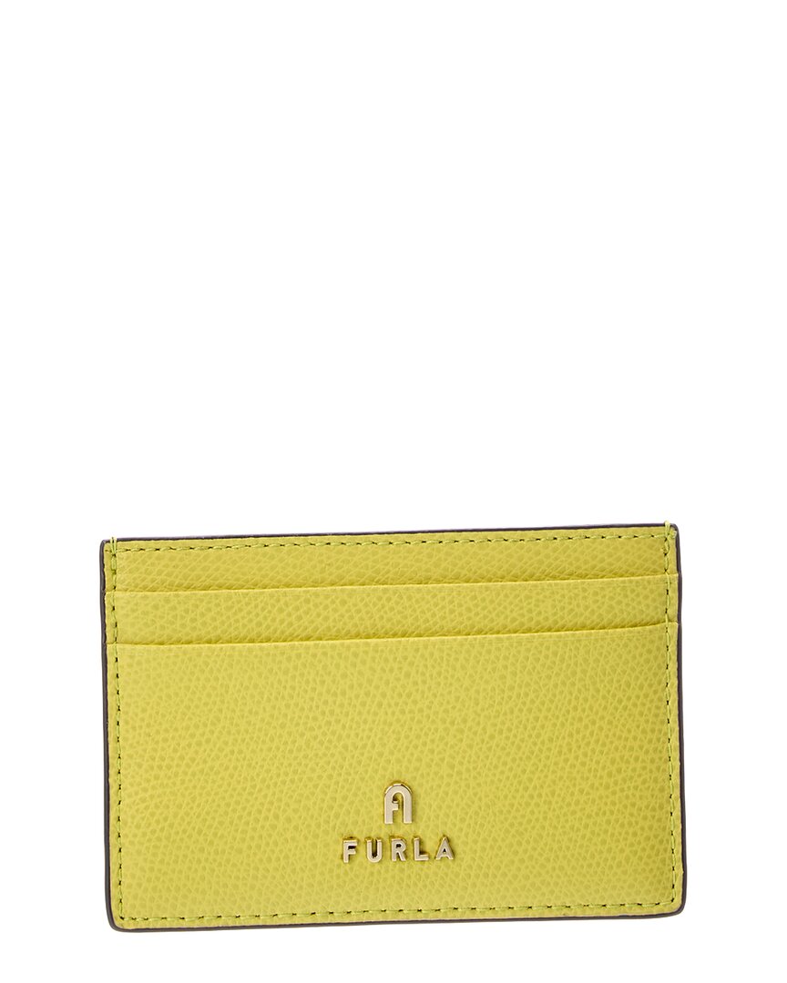 FURLA 카멜리아 가죽 카드 케이스