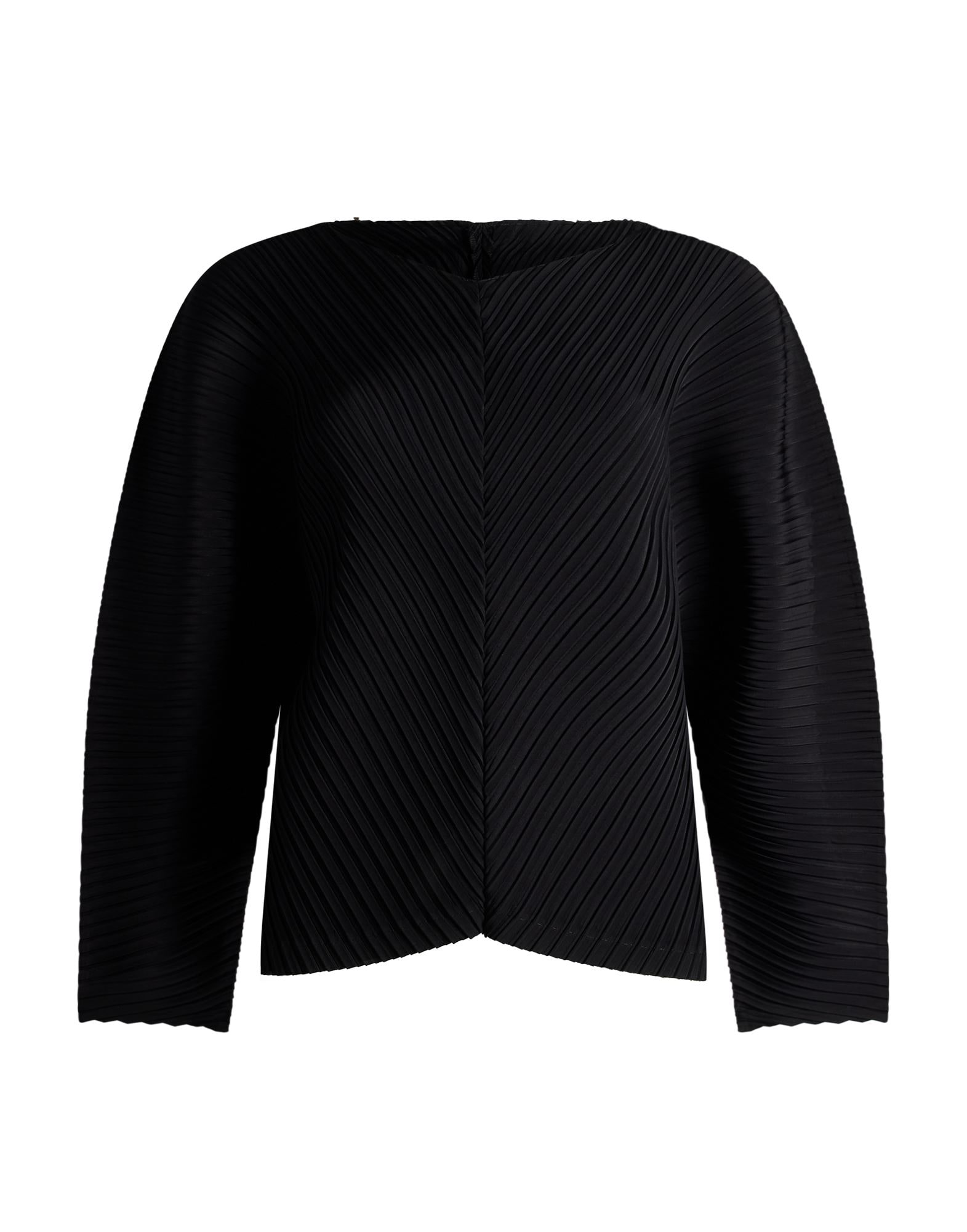 ISSEY MIYAKE 솔리드 컬러 탑