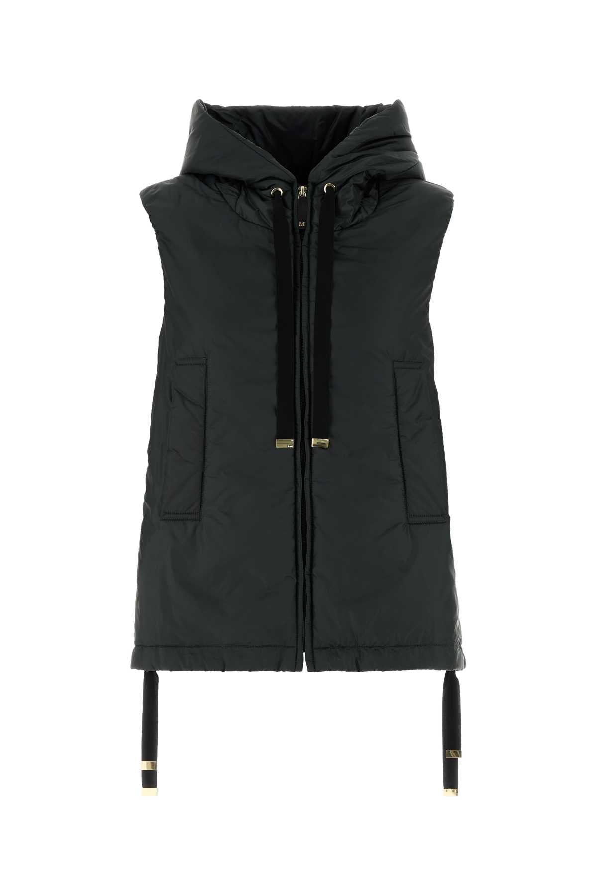 max mara the cube Mm 더 큐브 그린고 슬리브리스 퍼퍼 자켓