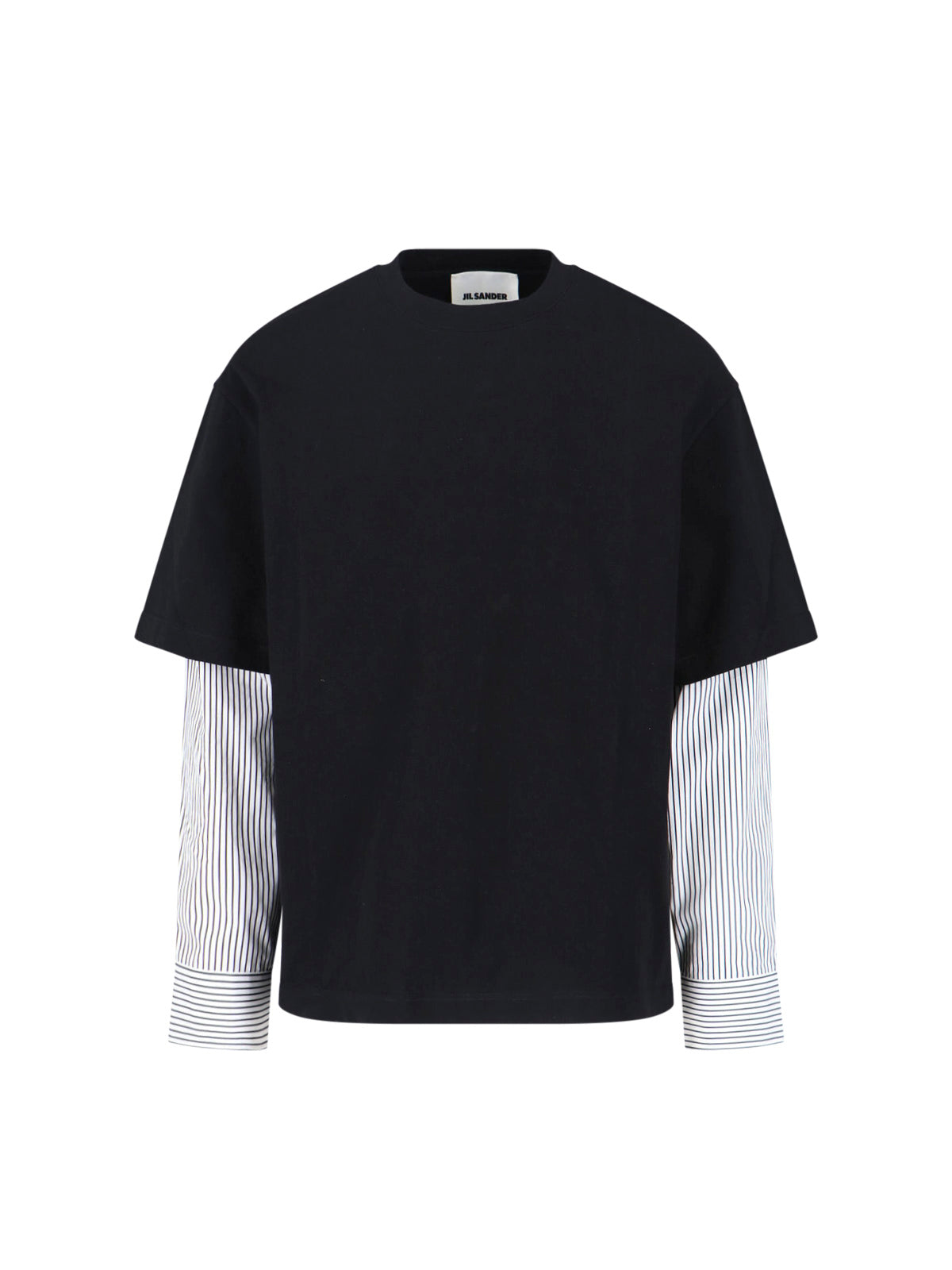 Layered Striped Long Sleeve T-Shirt | 질샌더 | FETCHING