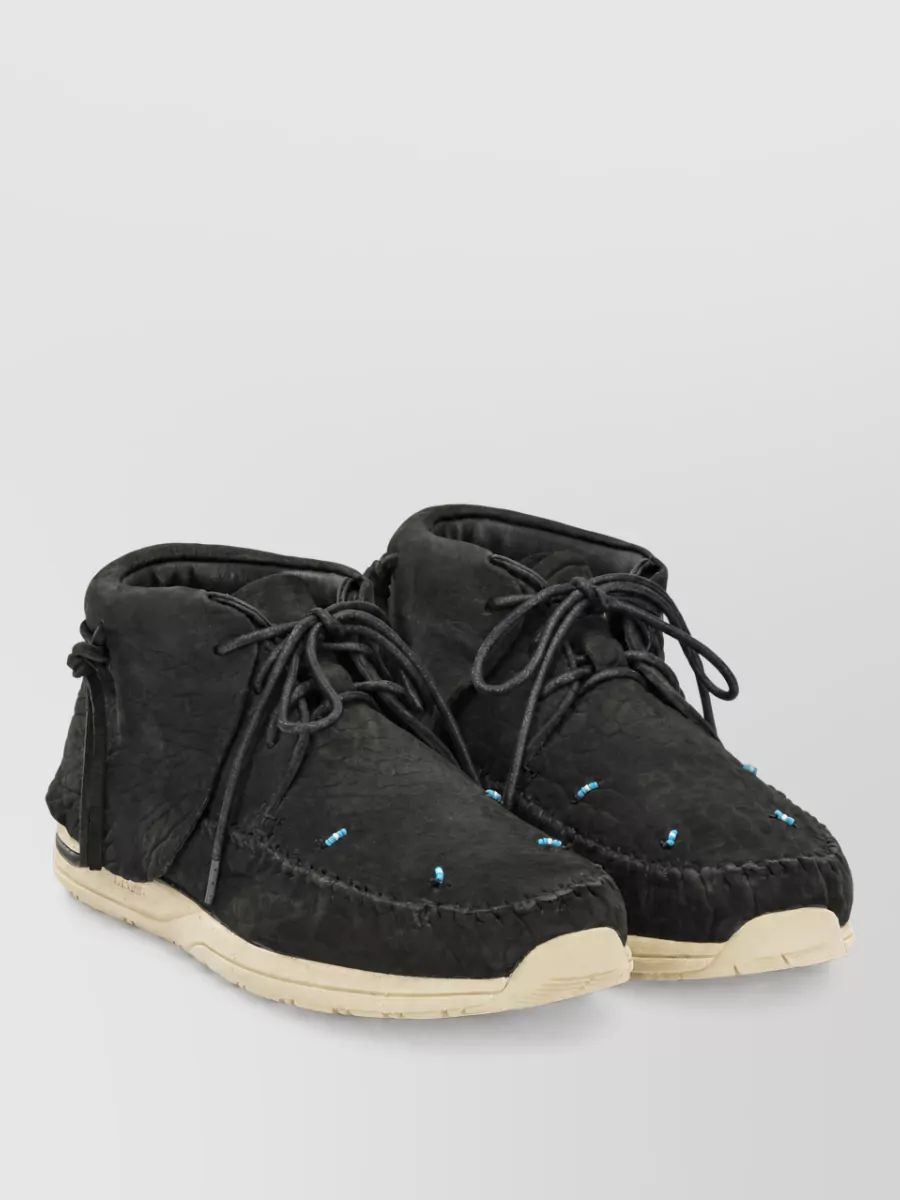 Visvim 가죽 라모 포크 로퍼
