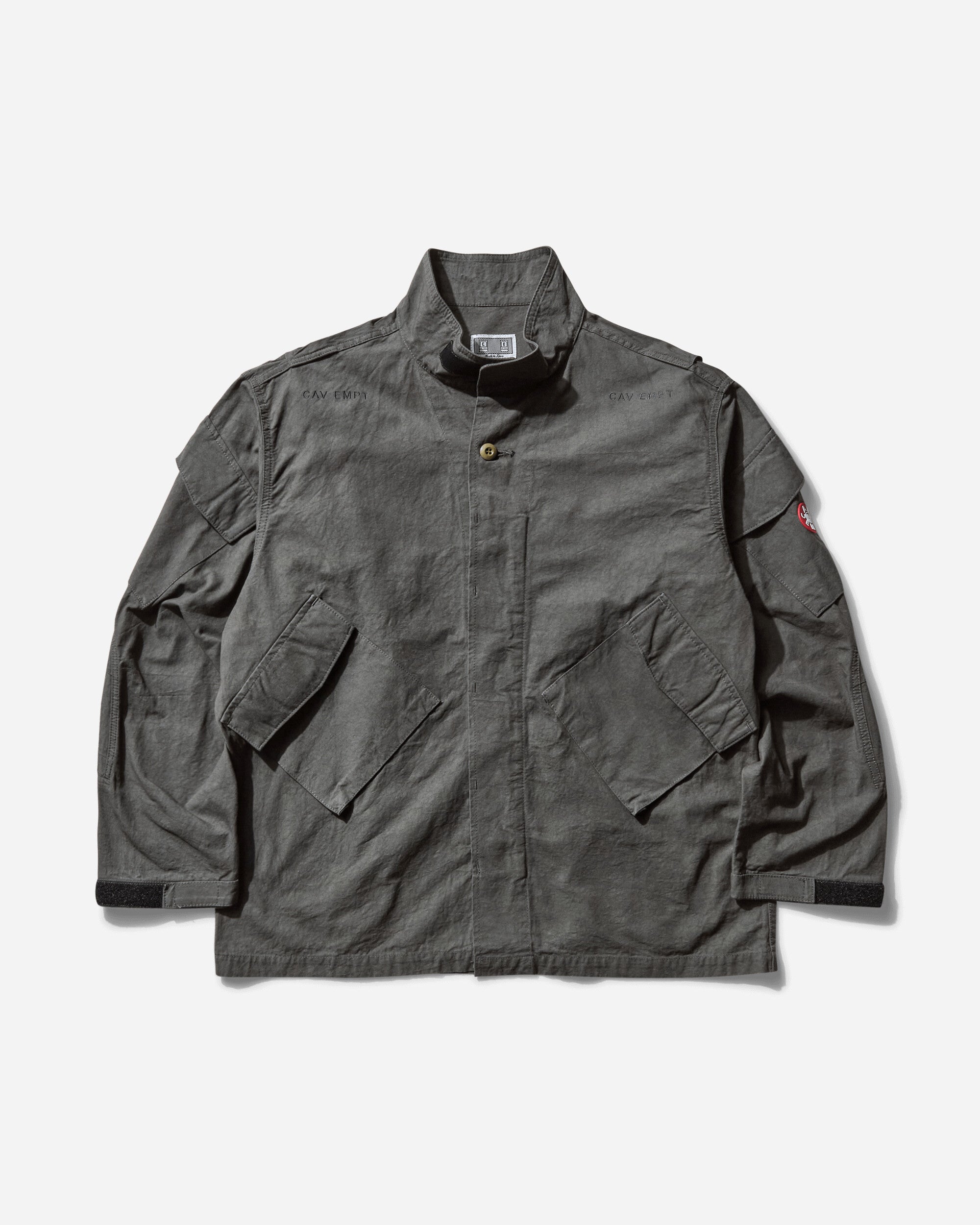 남성 스탠드 칼라 BDU 자켓 차콜 | CAV EMPT | 페칭 FETCHING