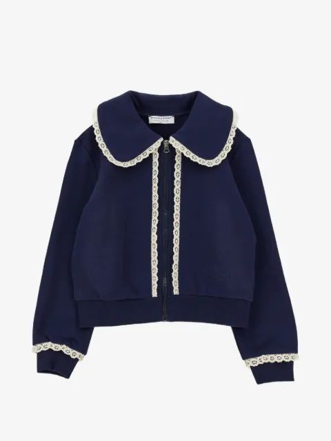 Philosophy Di Lorenzo Serafini Kids 부비크라겐 레이스 장식 니트