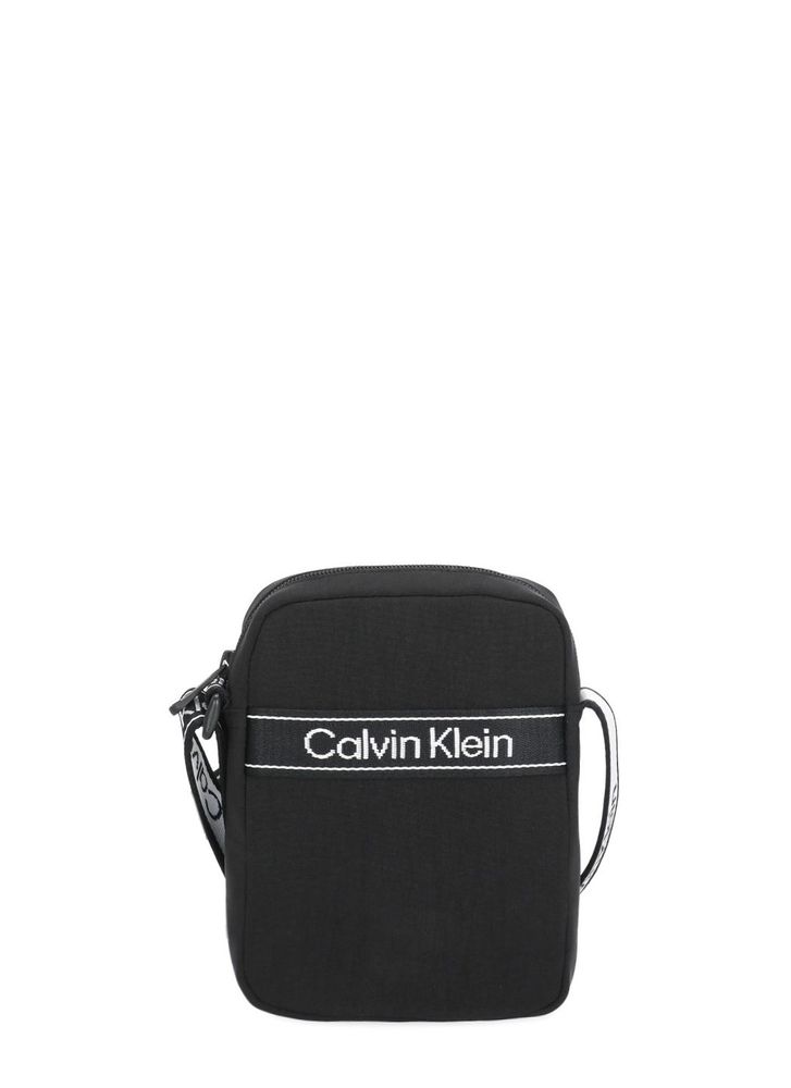Calvin Klein Kids 로고 스트랩 숄더백