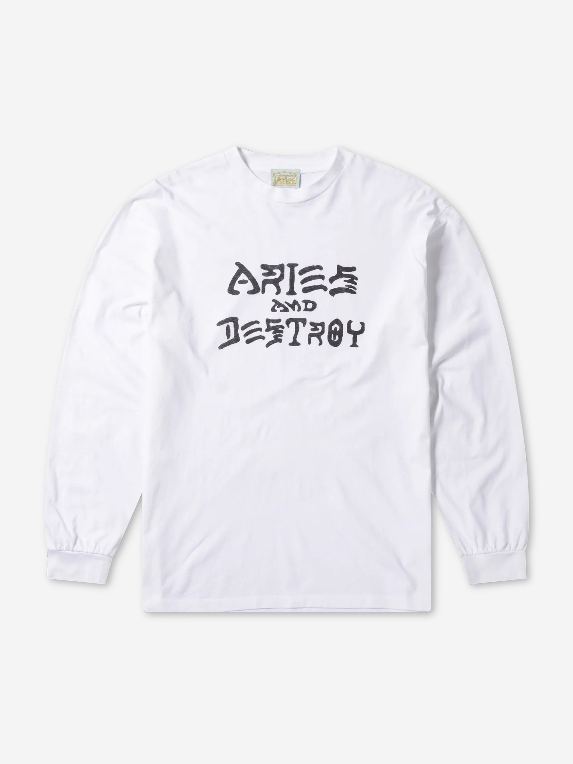 ARIES 아리에스 앤 디스트로이 롱슬리브 티
