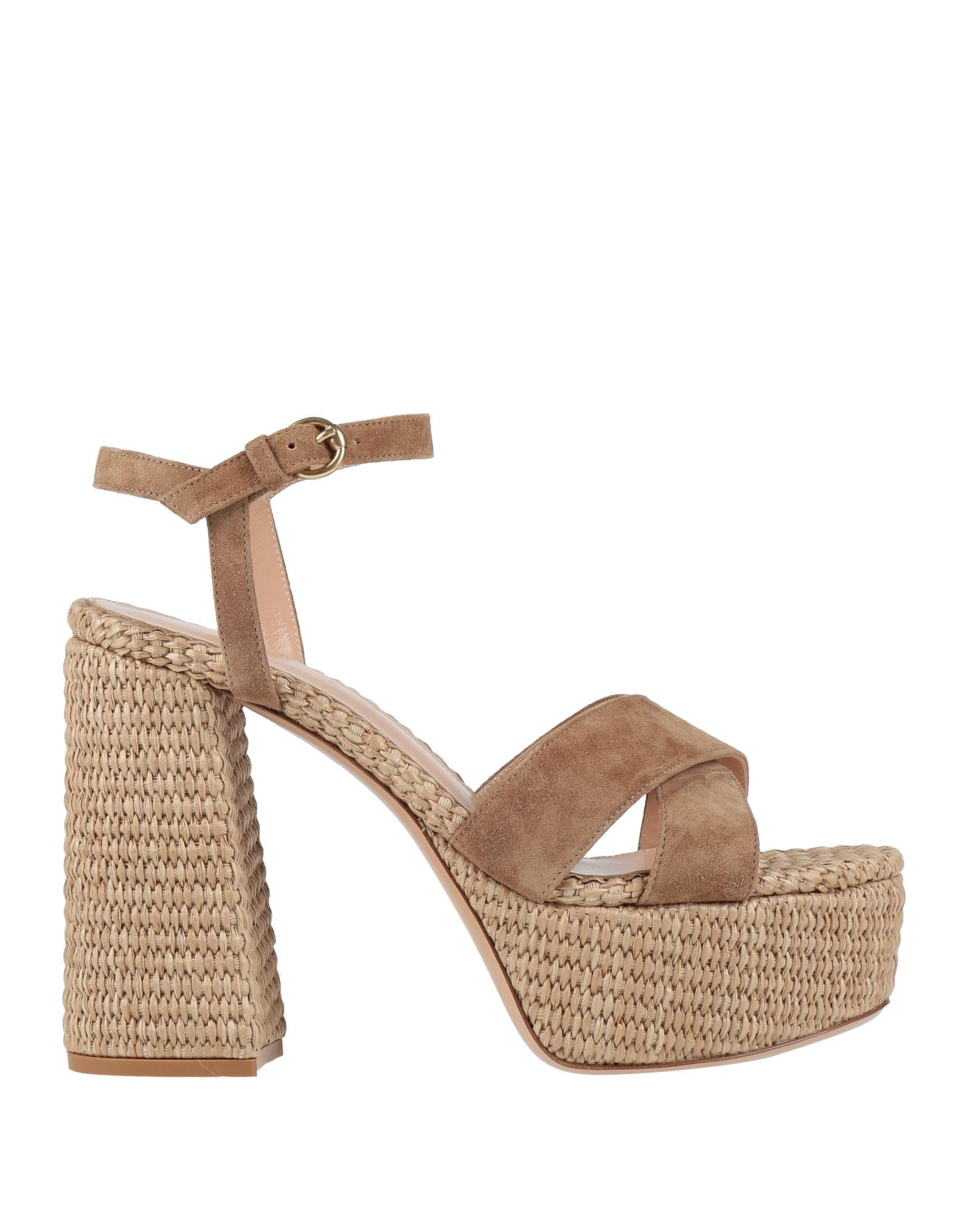 GIANVITO ROSSI 솔리드 컬러 샌들
