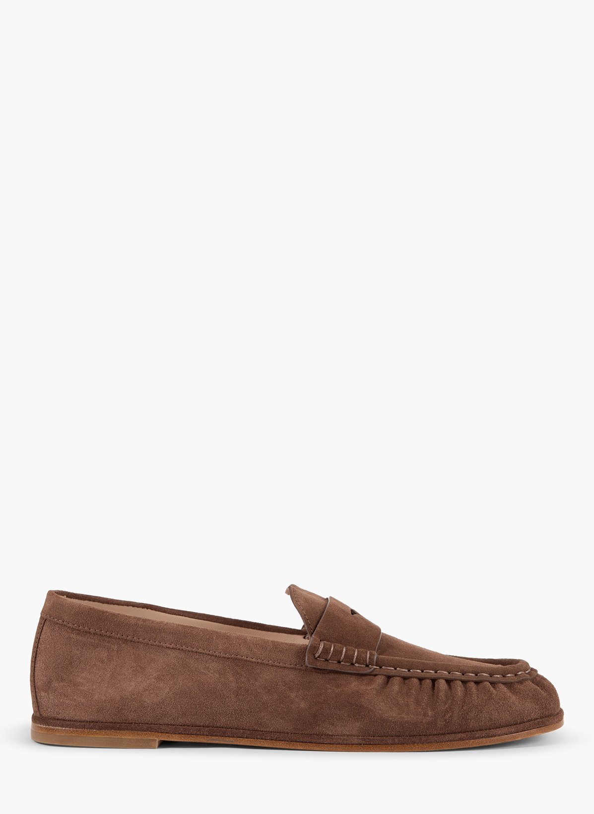 STUART WEITZMAN 스펜서 주름 송아지가죽 로퍼