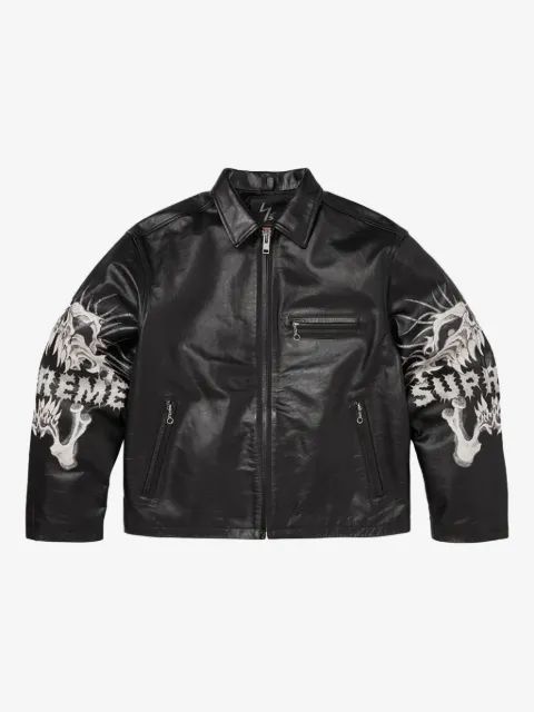 Supreme 요지 야마모토 가죽 자켓