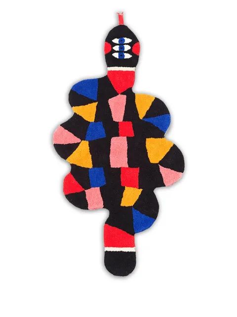Qeeboo 오기안 쉐이프 슬립 러그 66cm x 1360cm